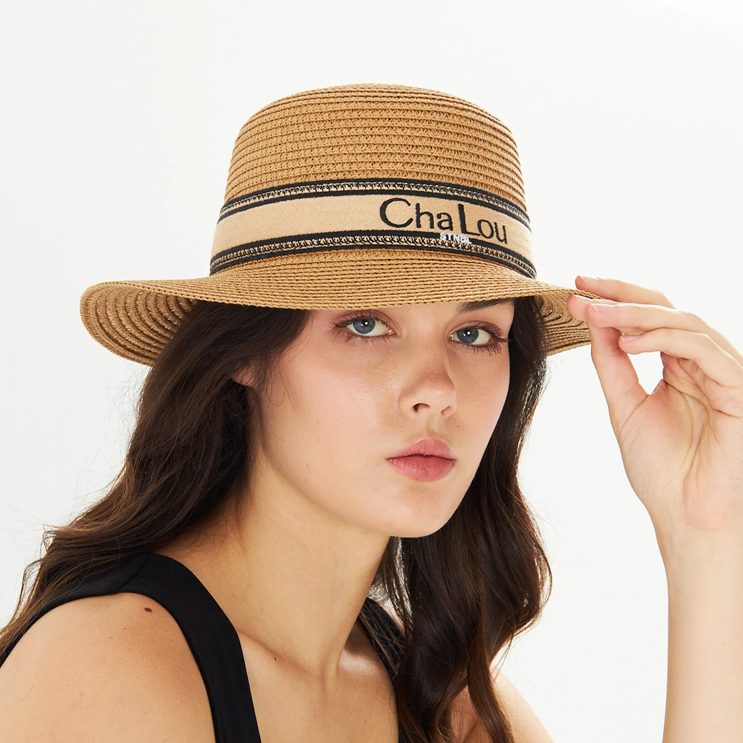 Cha Lou Riviera Raffia Hat