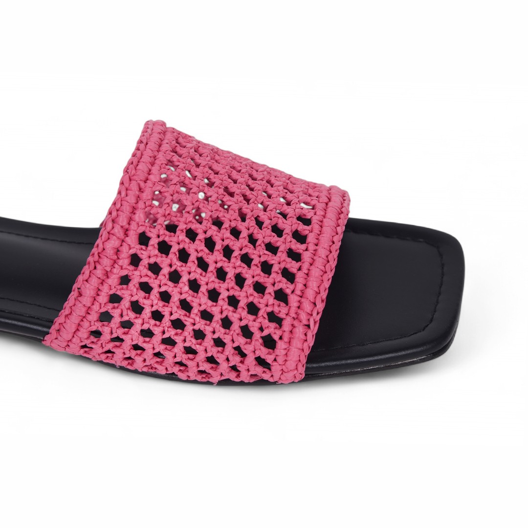 Cha Lou Pink Slippers