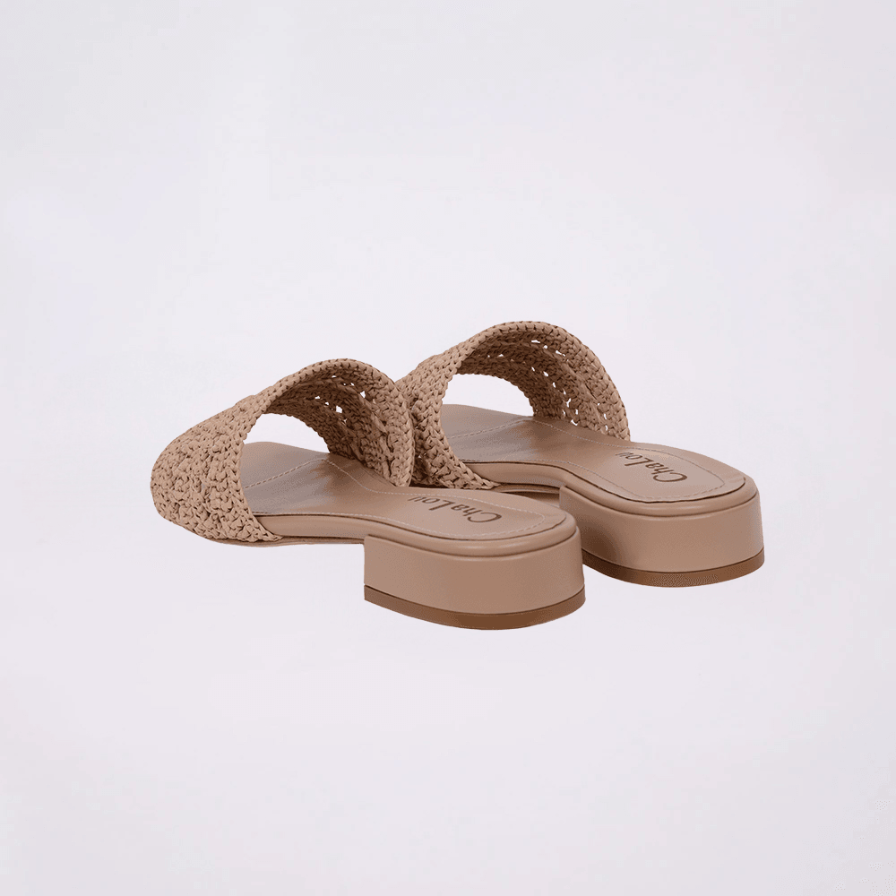 Cha Lou Beige Slippers
