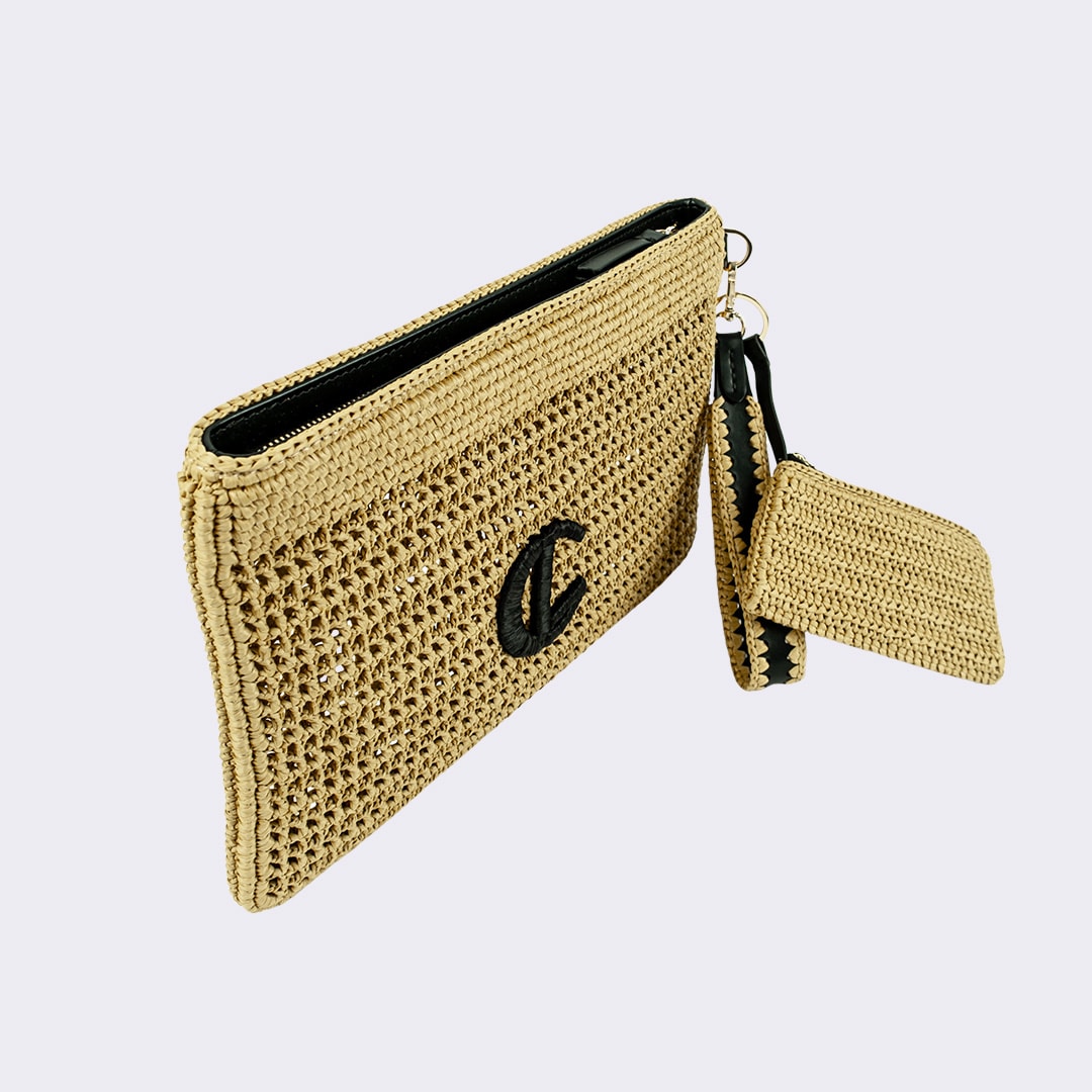 Cha Lou Lime Clutch