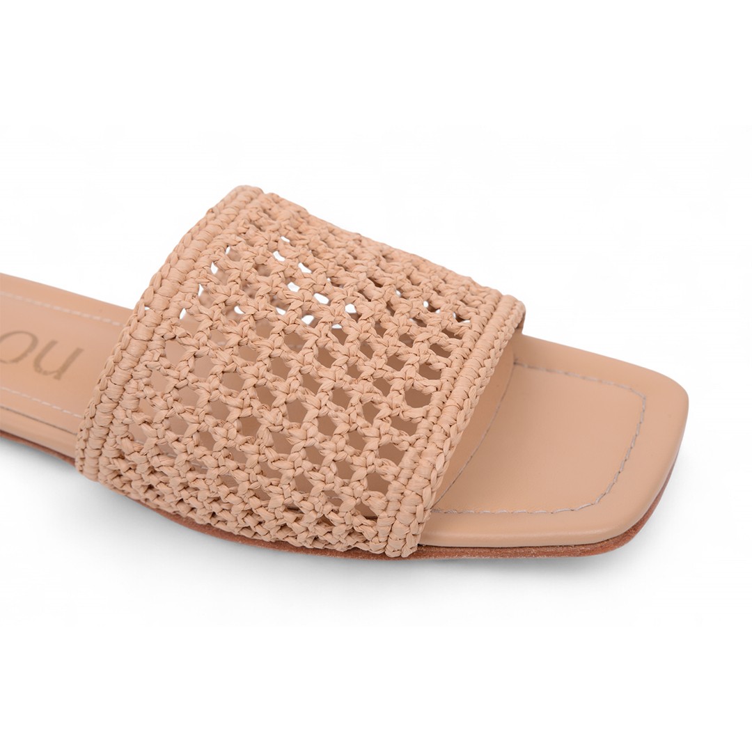 Cha Lou Beige Slippers