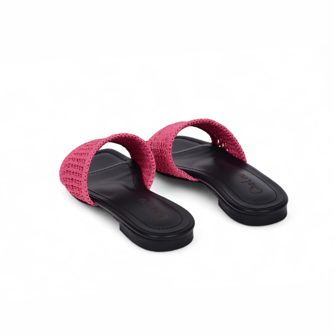 Cha Lou Pink Slippers