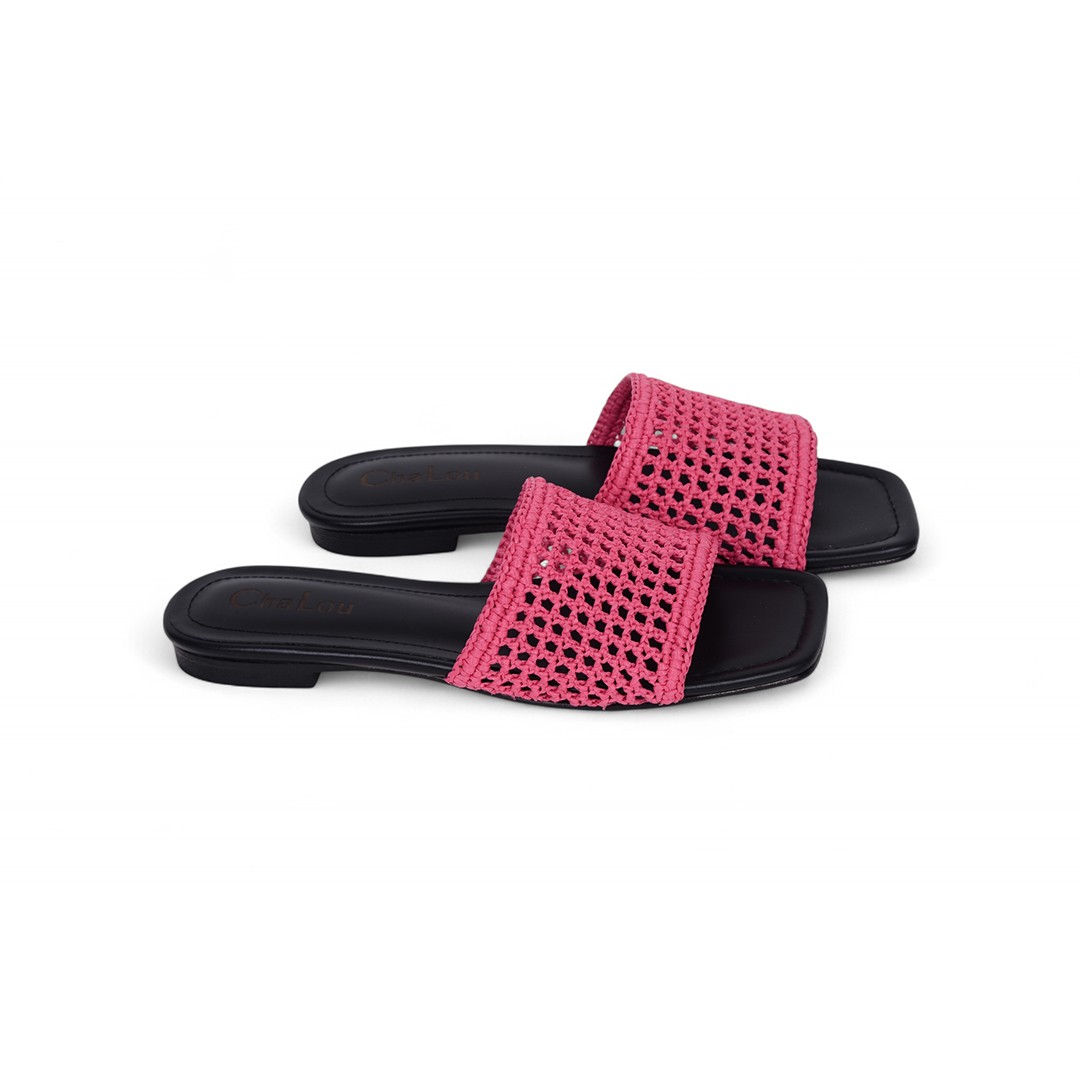 Cha Lou Pink Slippers image