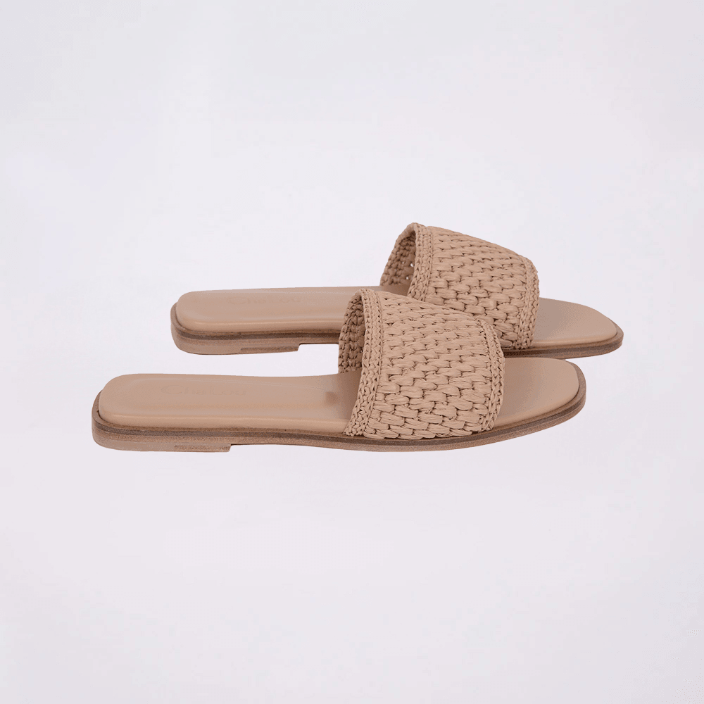 Cha Lou Beige Slippers image
