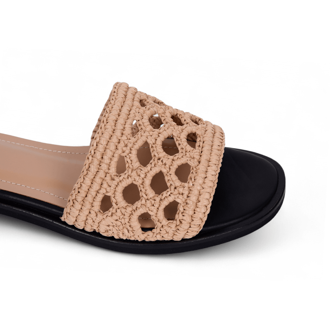 Cha Lou Beige Slippers