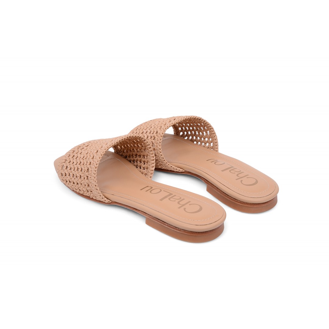 Cha Lou Beige Slippers