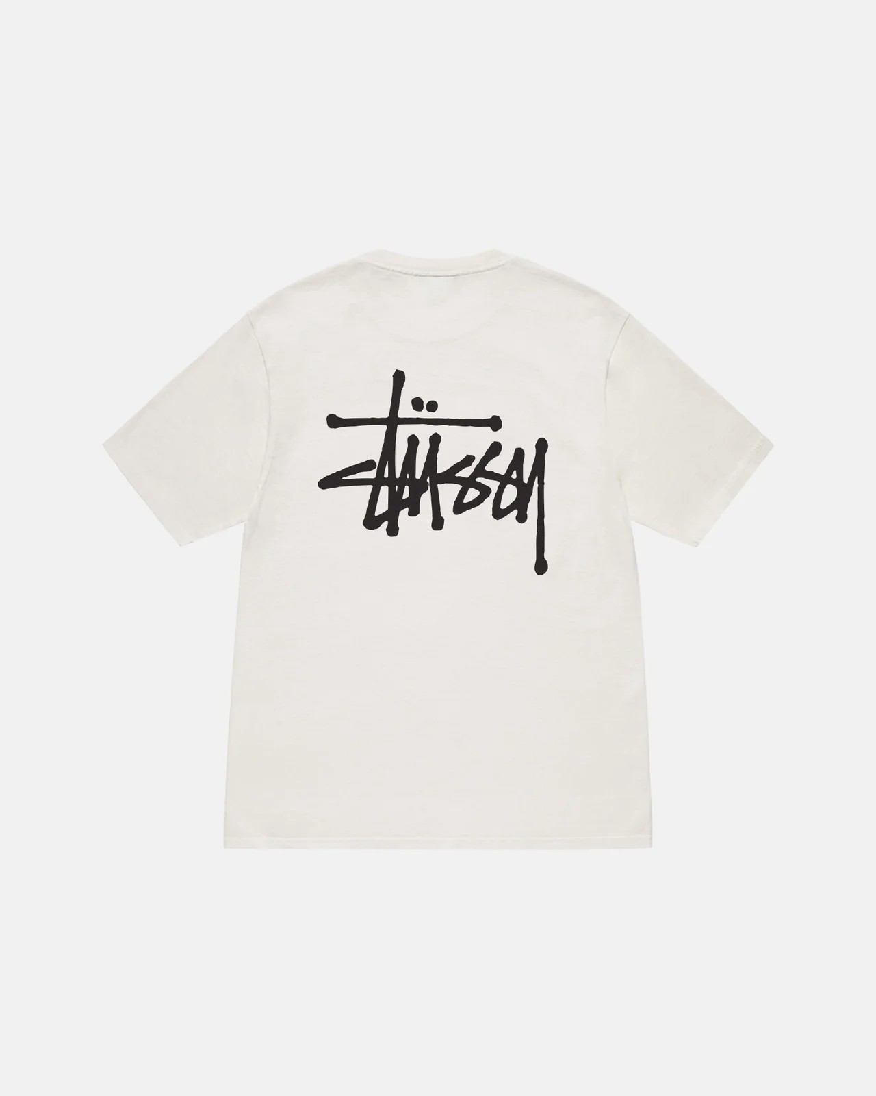 Stüssy Basic Tee Pigment Dyed 'Cream'