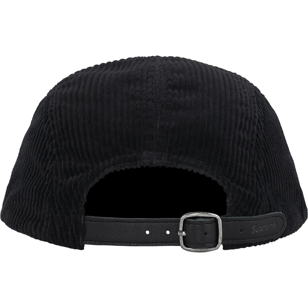 Supreme Corduroy Camp Cap - 'Black'