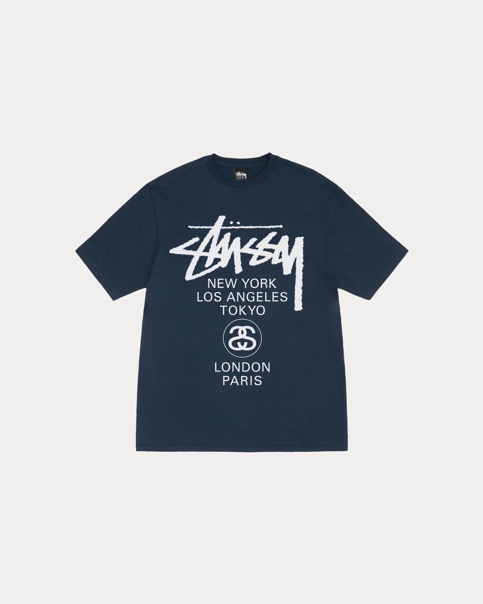 Stüssy World Tour Tee ‘Navy’