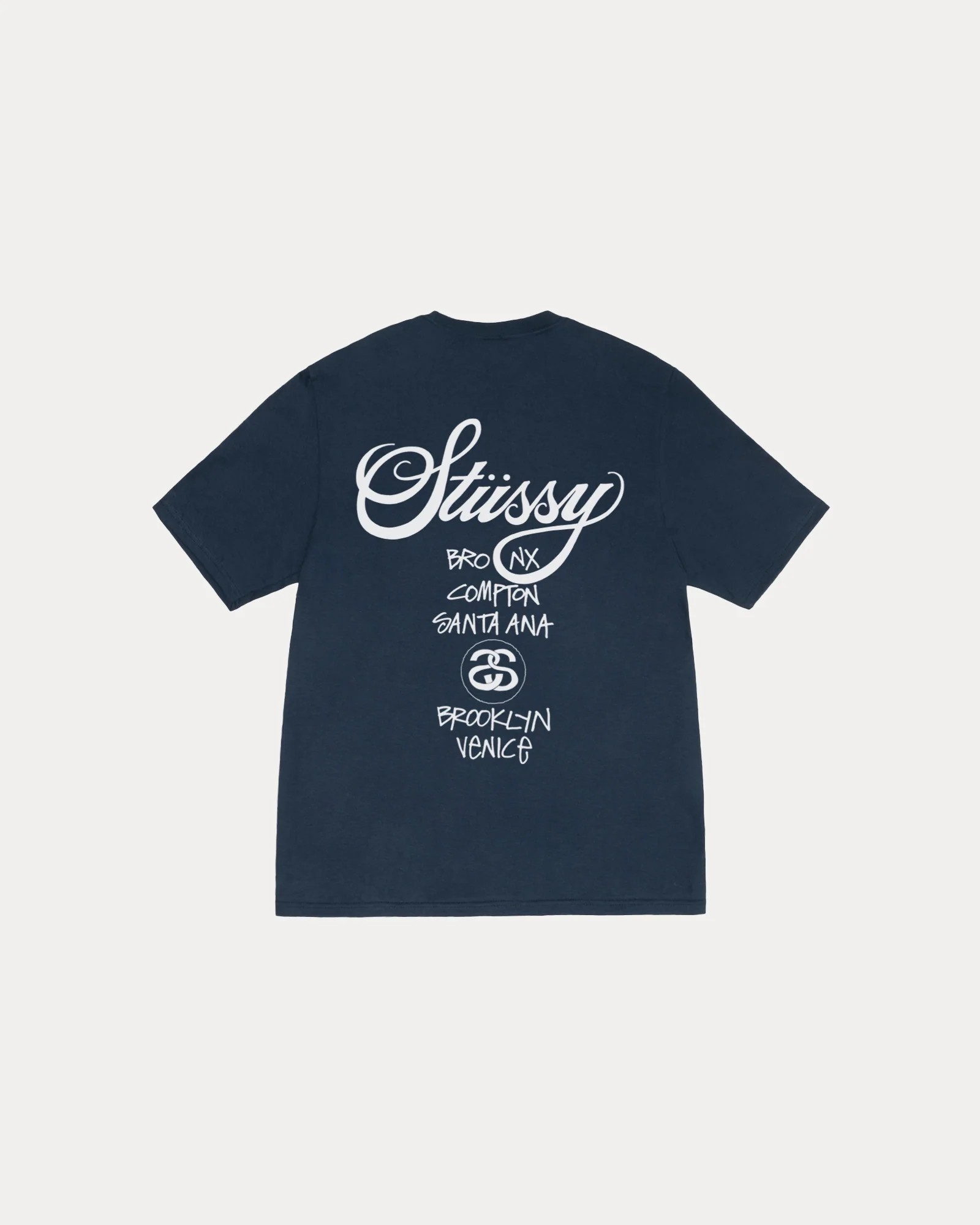Stüssy World Tour Tee ‘Navy’