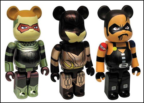 WATCHMEN x Bearbrick 100% 3 Pieces Set A