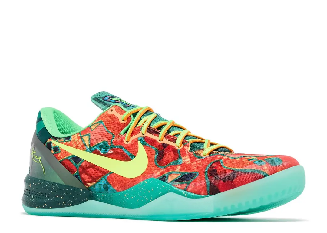 Nike Kobe 8シューズ レッド/イエロー/グリーン Nike Zoom Kobe 8 Protro 'What The Kobe'