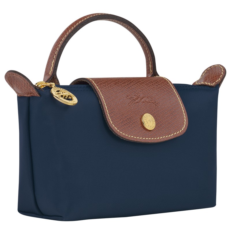 Longchamp Le Pliage Original XS El Çantası Lacivert