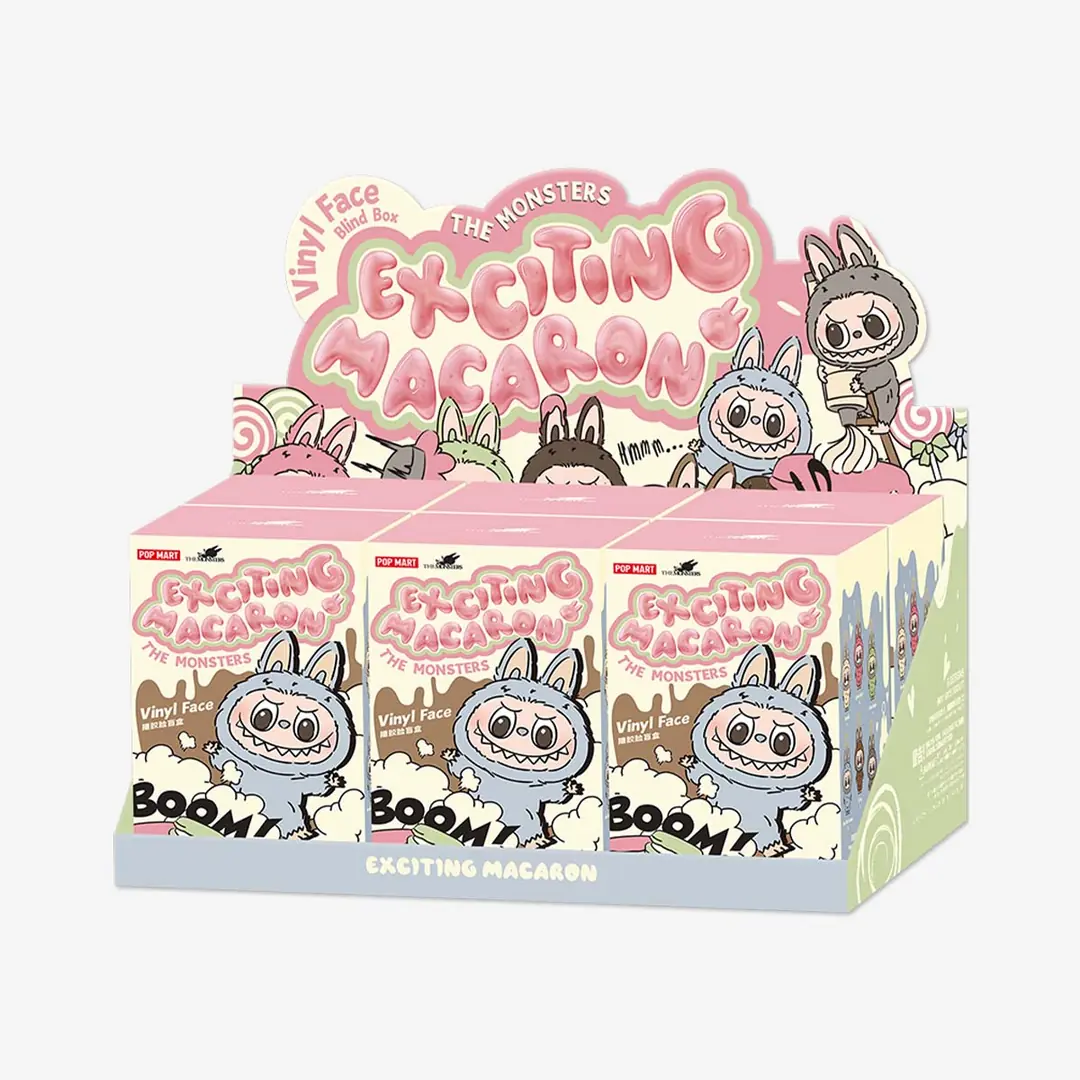 Pop Mart Labubu The Monsters Exciting Macaron Vinyl Face Sealed