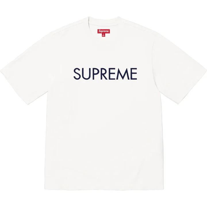 Supreme Capital S/S Tee White