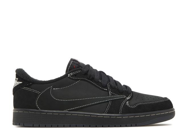 Travis Scott X Jordan 1 Retro Low OG SP 'Black Phantom'