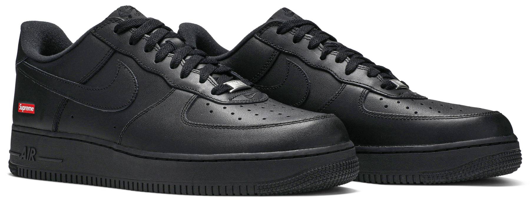 Supreme x Air Force 1 Low 'Box Logo - Black'