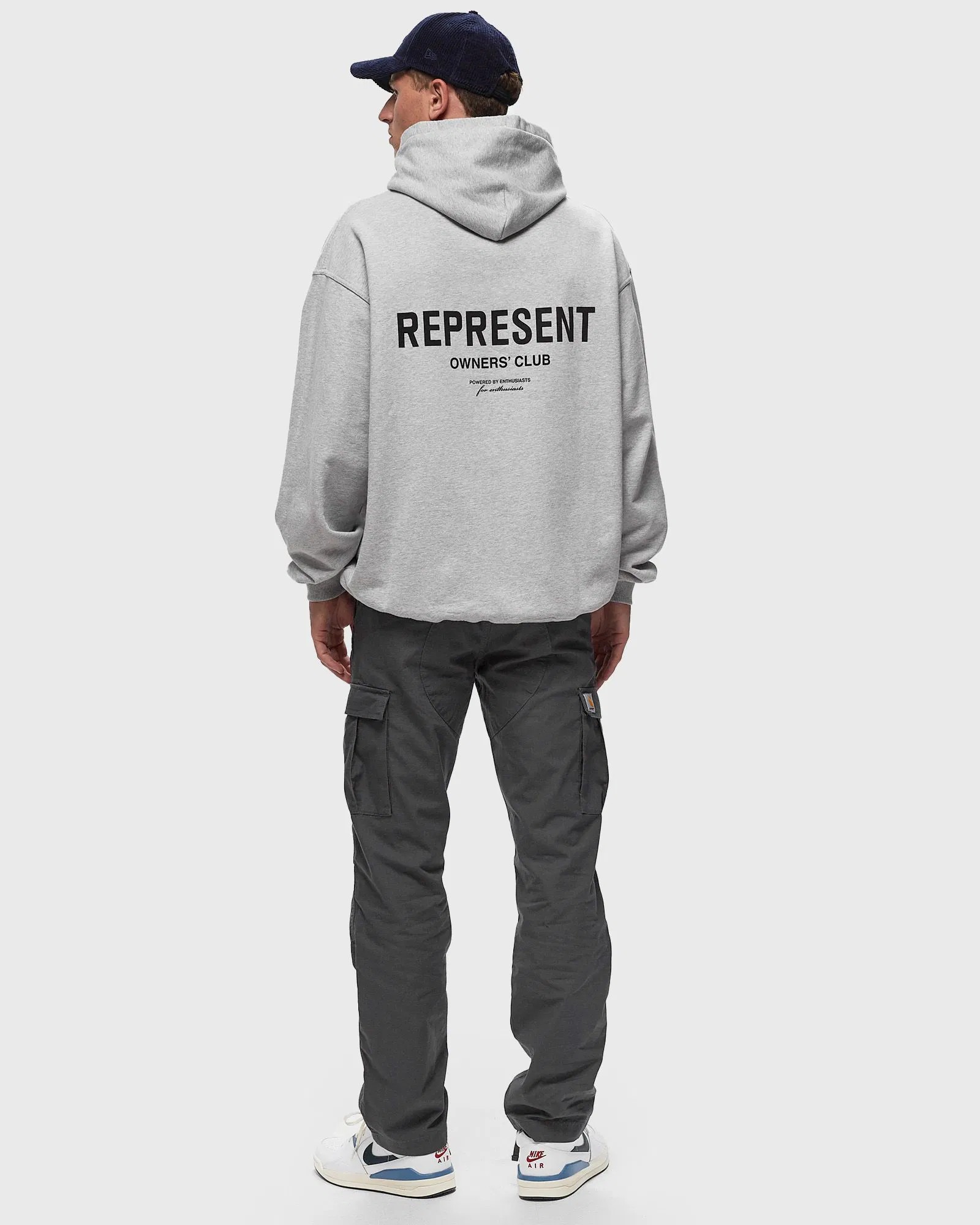 Represent Owners Club Hoodie 'Ash Grey'