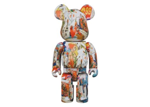 Bearbrick Andy Warhol x JEAN-MICHEL BASQUIAT #4 400%