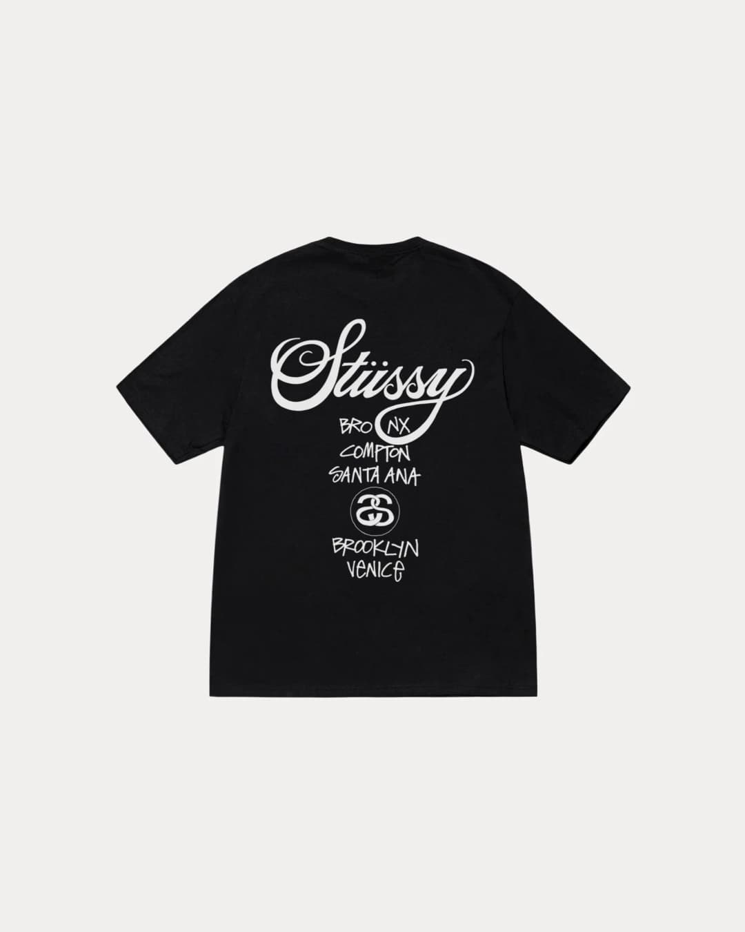 Stüssy World Tour Tee 'Black'