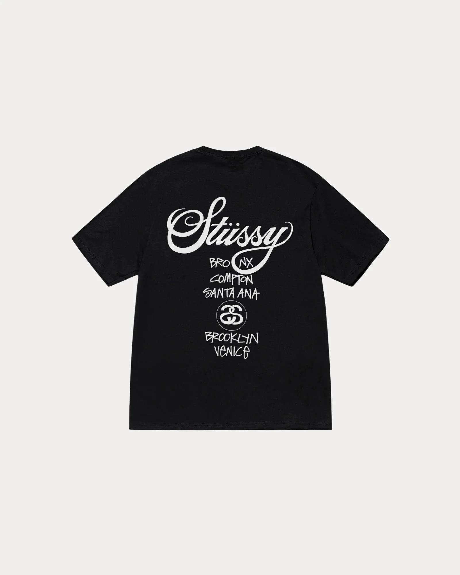 Stüssy World Tour Tee 'Black'