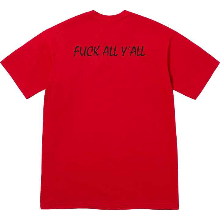 Supreme Split Tee -'Red'