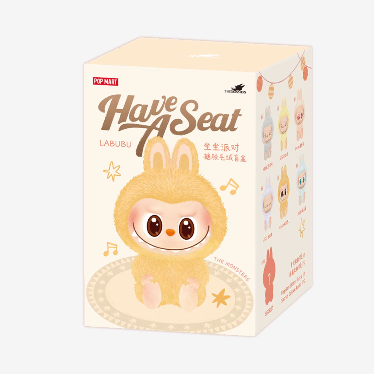 Pop Mart THE MONSTERS - Have a Seat Vinyl Plush Blind Box