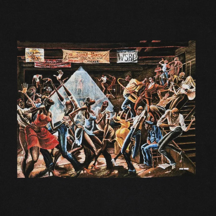 Supreme x Ernie Barnes Tee 'Black'