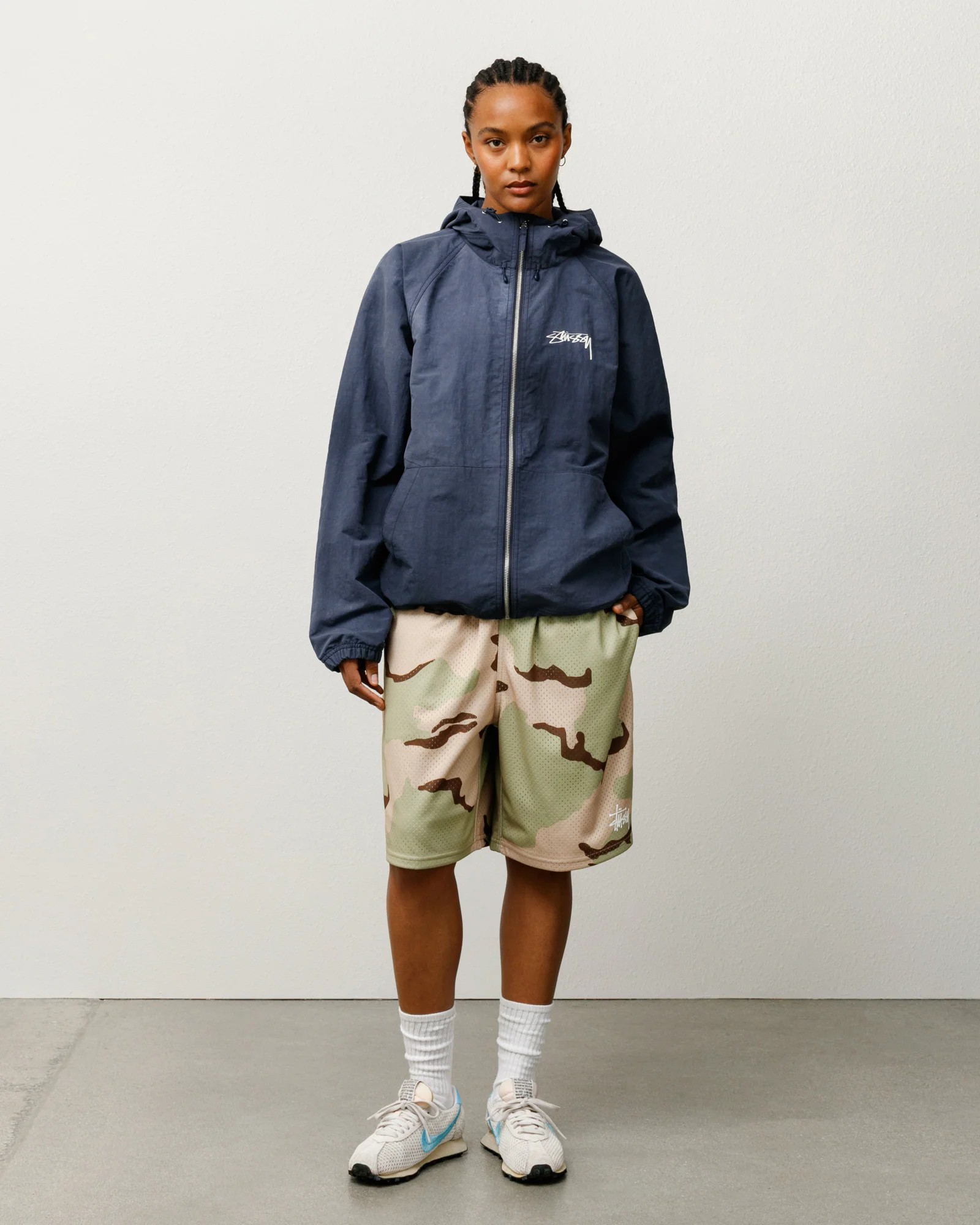 Stüssy Basic Mesh Short 'Sand Camo'