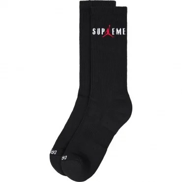 Supreme x Jordan Black Socks