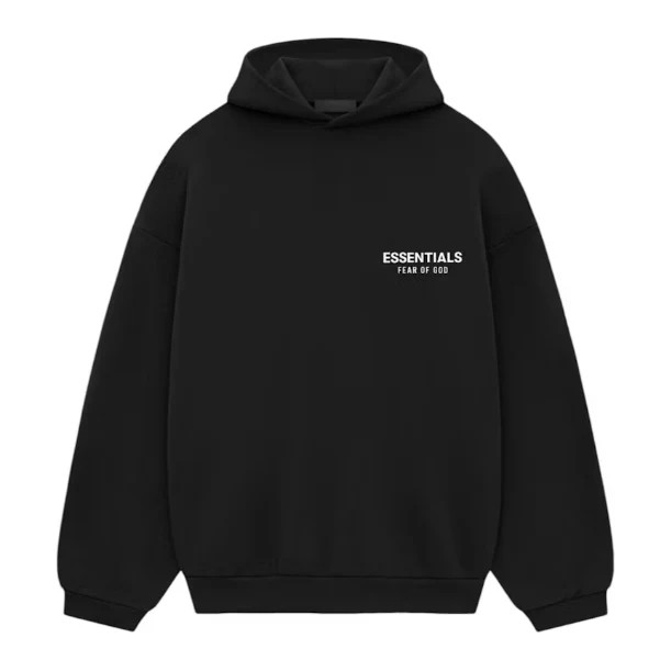 Fear Of God ESSENTIALS Fleece Hoodie 'Black'