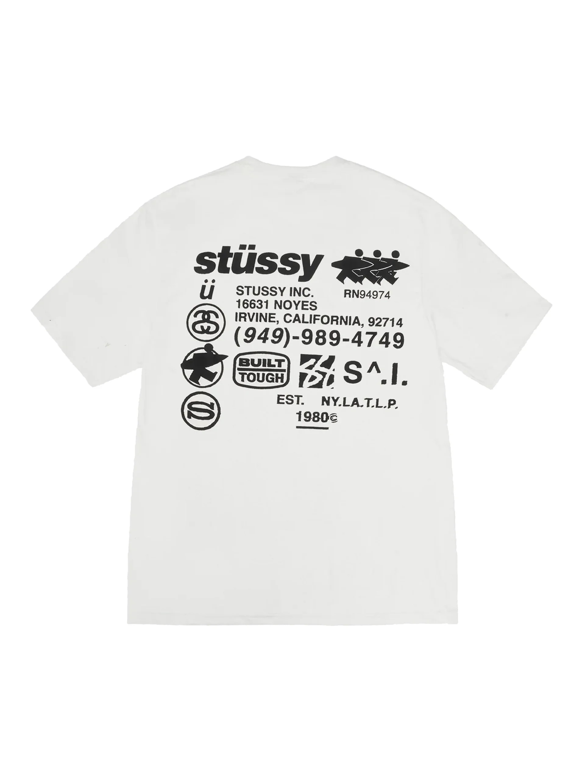 Stüssy DNA Pigment Dyed Tee Natural