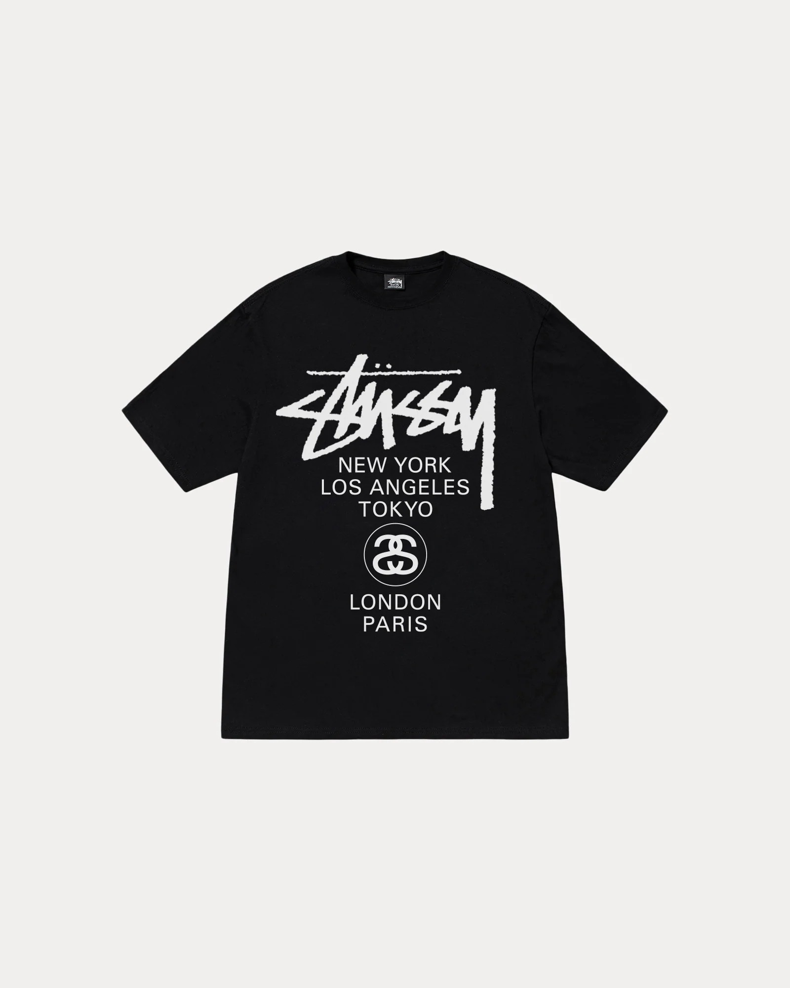 Stüssy World Tour Tee 'Black'