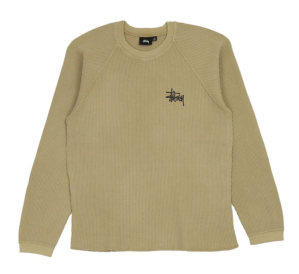 Stüssy Raglan Thermal Basic Stock