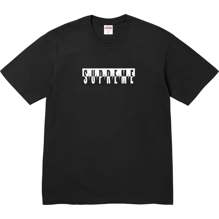 Supreme Split Tee - 'Black'
