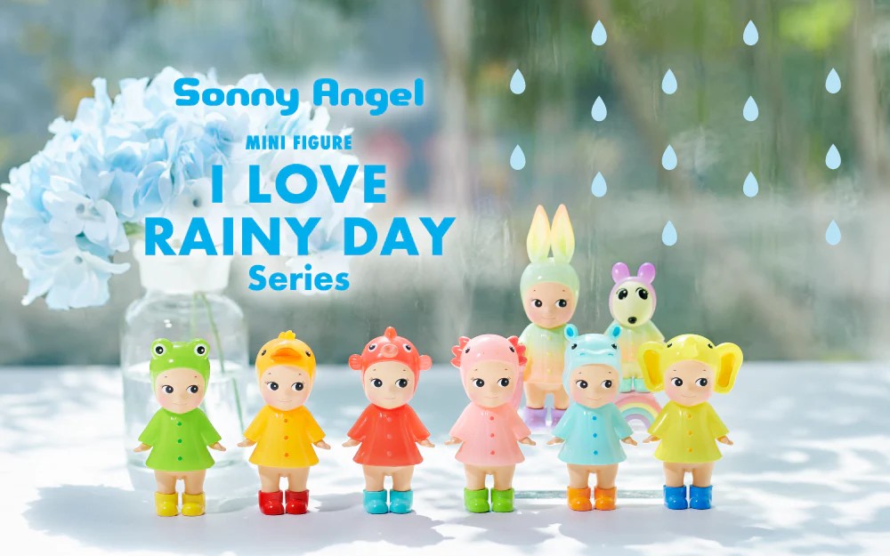 Sonny Angel Mini Figure I LOVE RAINY DAY Series (Tekli)
