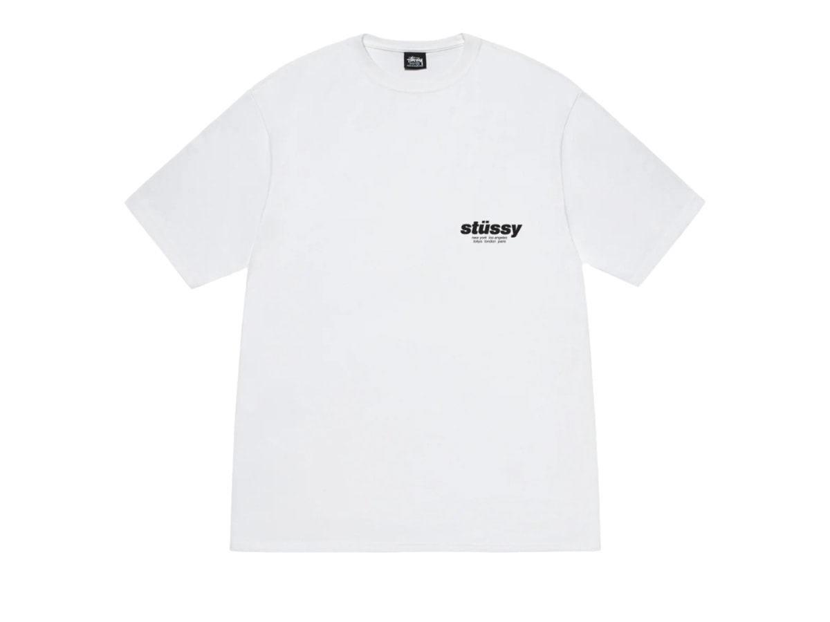 Stüssy Rollers Tee - 'White'
