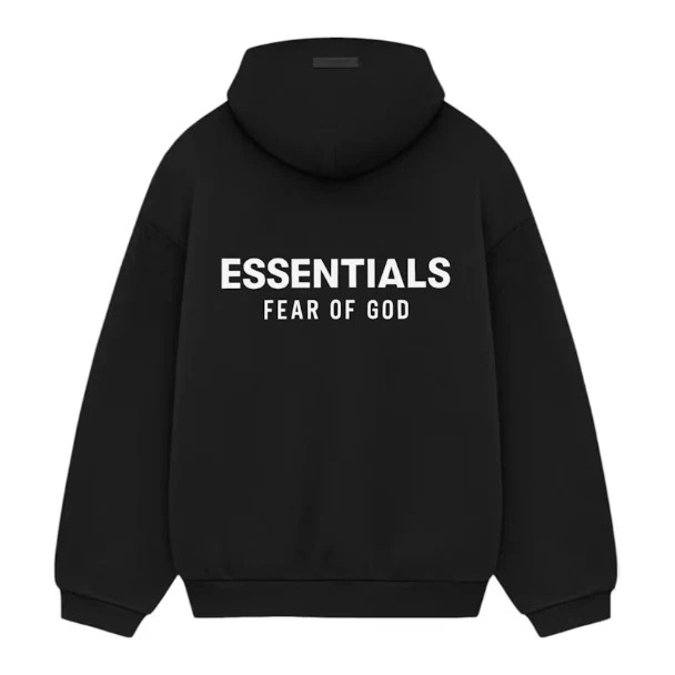 Fear Of God ESSENTIALS Fleece Hoodie 'Black'