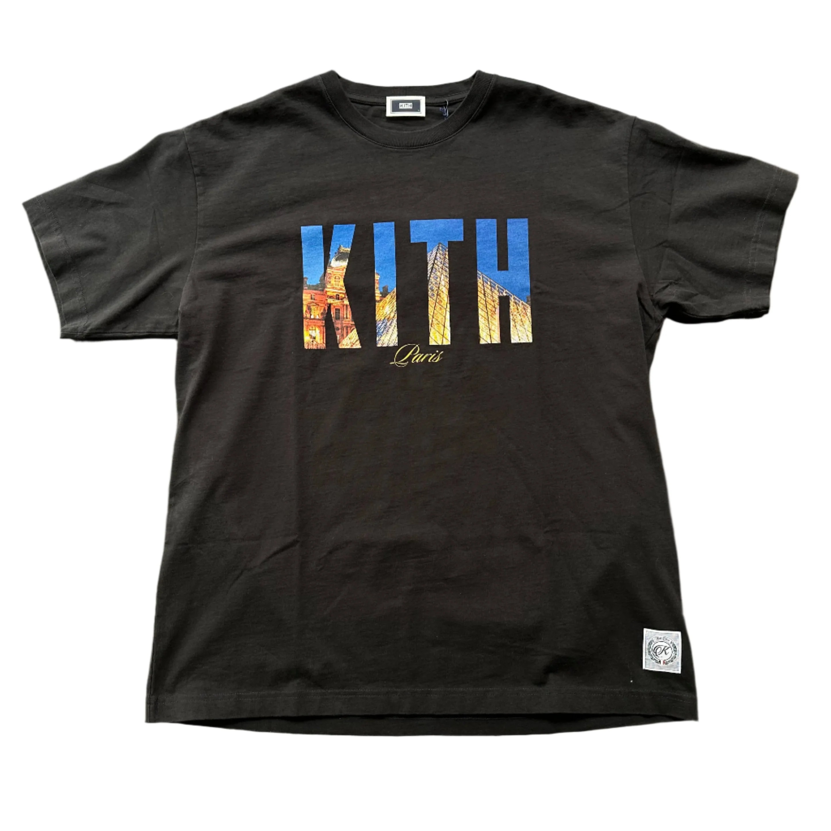 Kith Paris Exclusive Louvre Photo Logo Tee Black