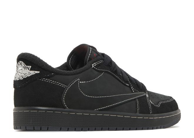 Travis Scott X Jordan 1 Retro Low OG SP 'Black Phantom'