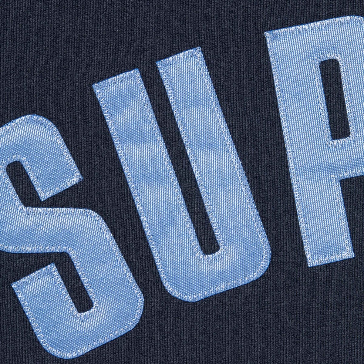 Supreme Arc Thermal Zip Up Hooded Swearshirt - 'Navy'