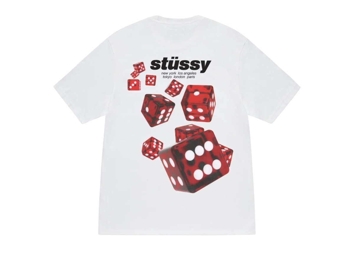 Stüssy Rollers Tee - 'White'