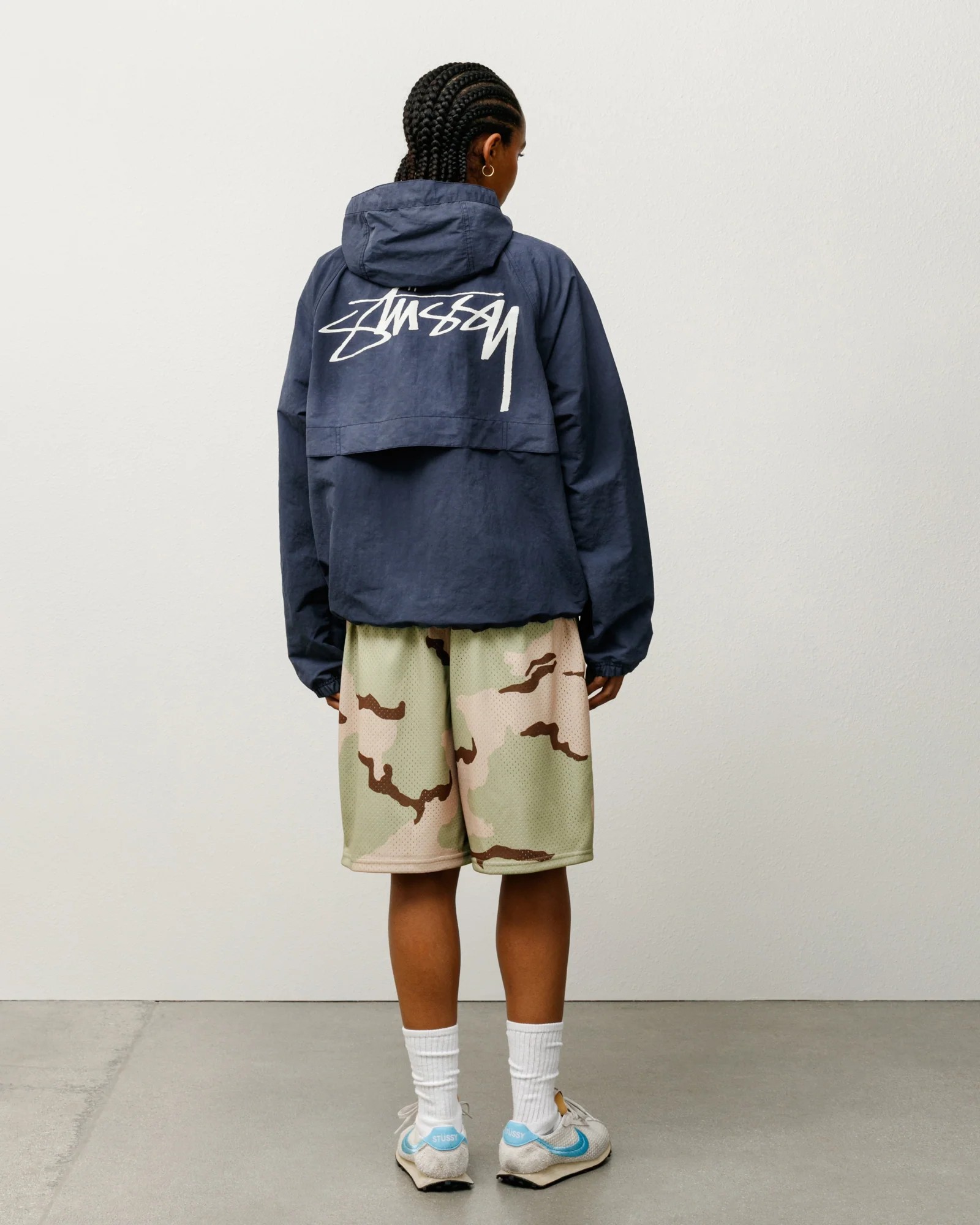 Stüssy Basic Mesh Short 'Sand Camo'
