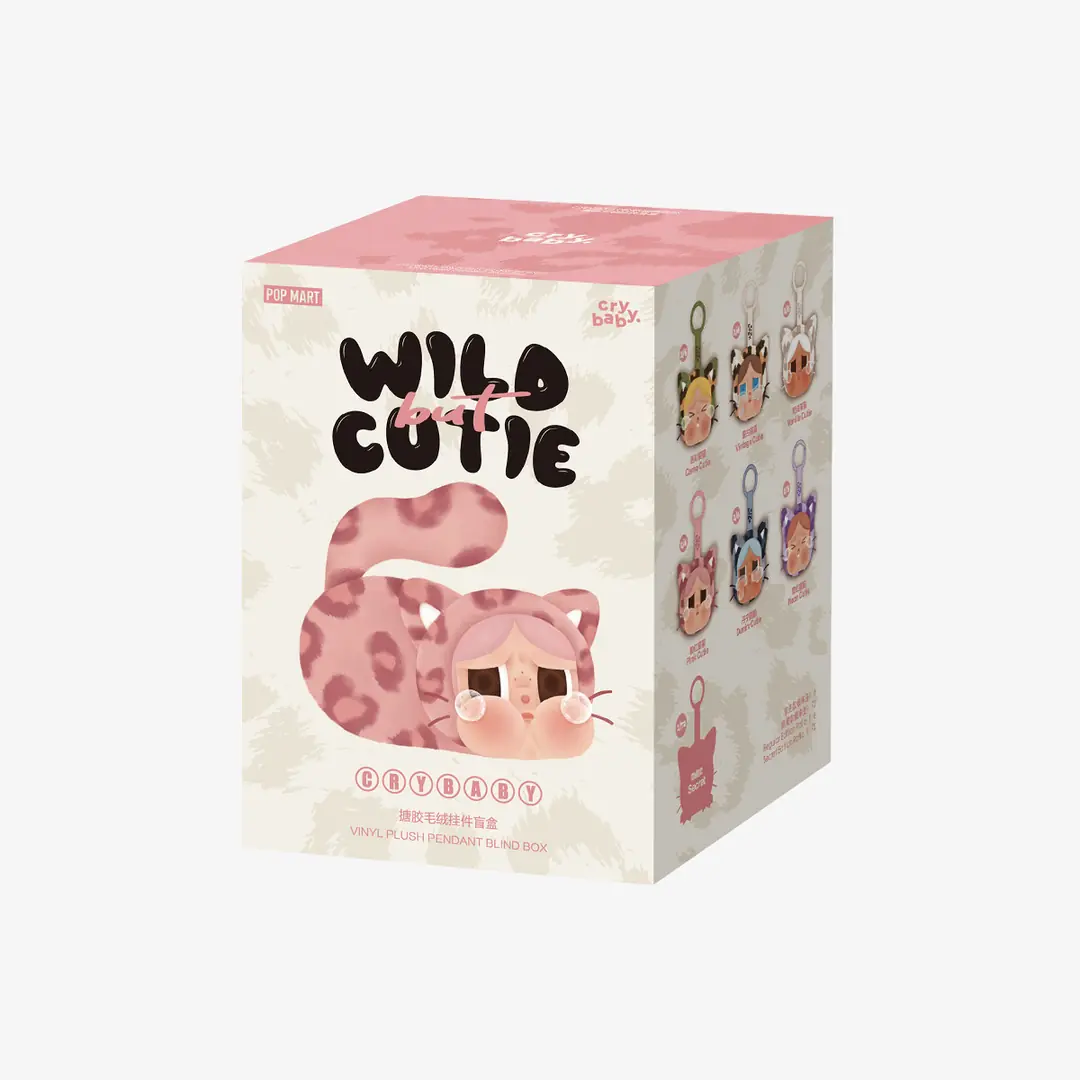 Pop Mart CRYBABY Wild but Cutie Series - Vinyl Plush Pendant Blind Box