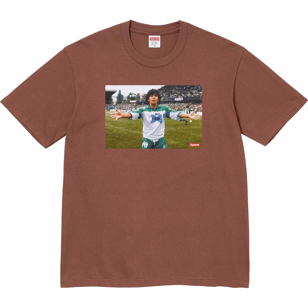 Supreme Maradona No Drug Tee