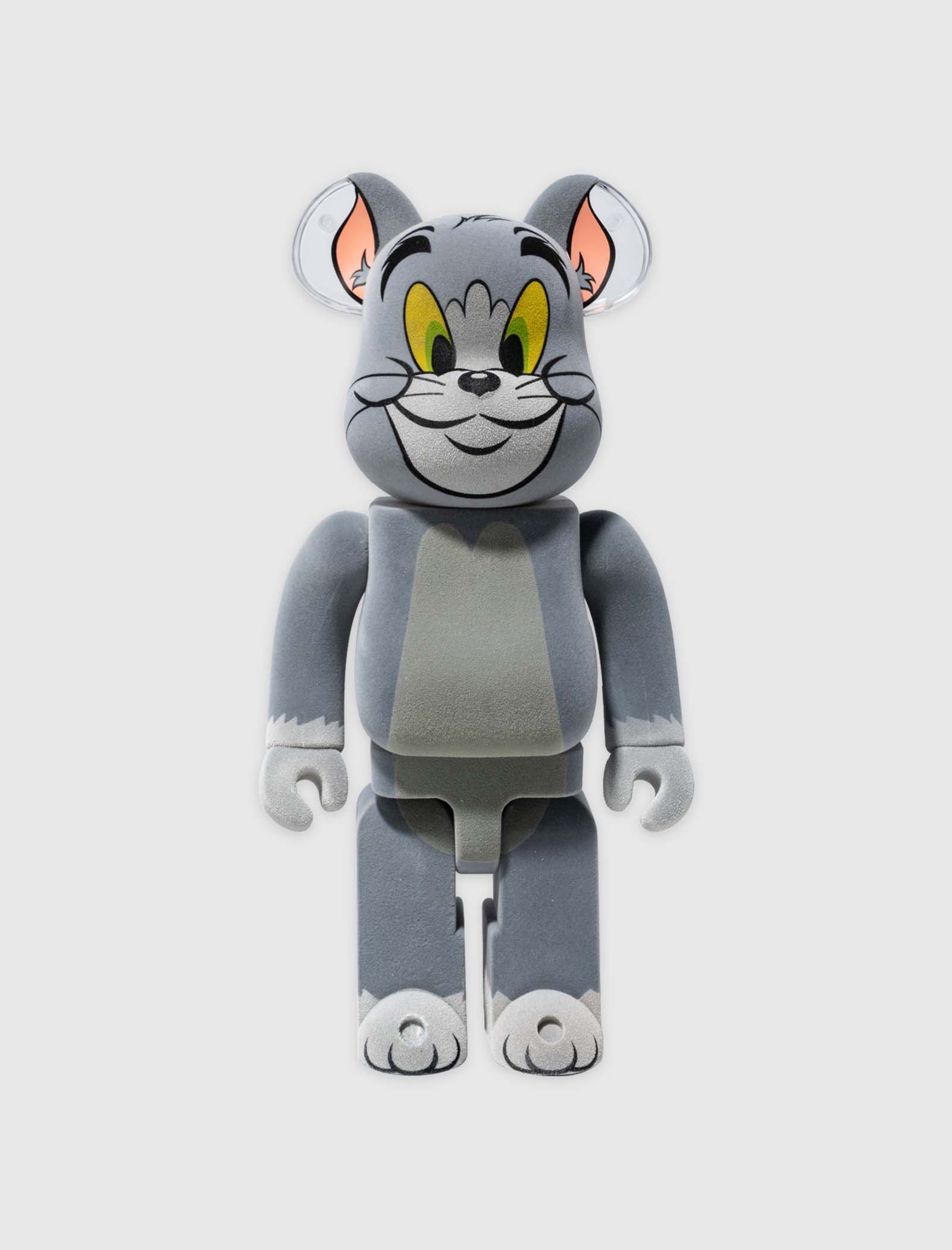 Bearbrick Tom and Jerry: Tom Flocky 100% & 400% Set