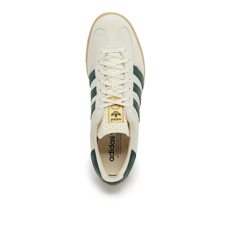 adidas Gazelle Indoor Cream White Collegiate Green Gum