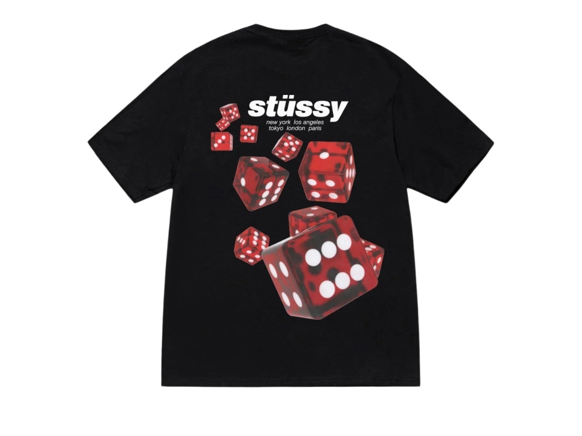 Stüssy Rollers Tee - 'Black'