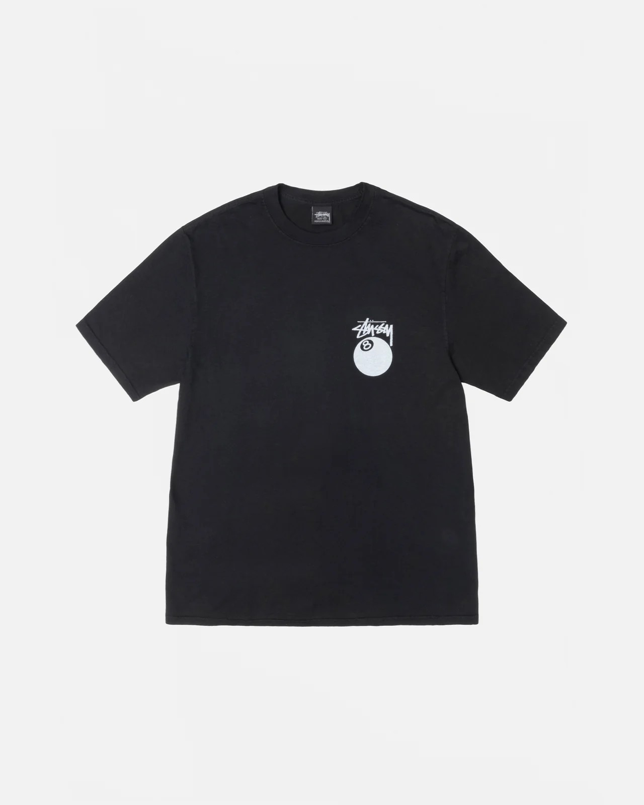 Stüssy 8 Ball Tee Pigment Dyed 'Black'