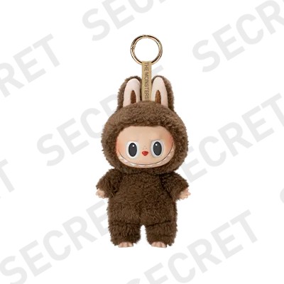 Pop Mart Labubu The Monsters Tasty Macarons Chestnut Cocoa Vinyl Plush Pendant